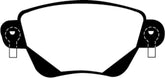 EBC 01-04 Jaguar X-Type 2.5 Yellowstuff Rear Brake Pads