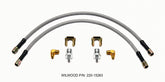 Wilwood Flexline Kit 18inch M10x1.50 IF 1/8-27 NPT 90 Degree