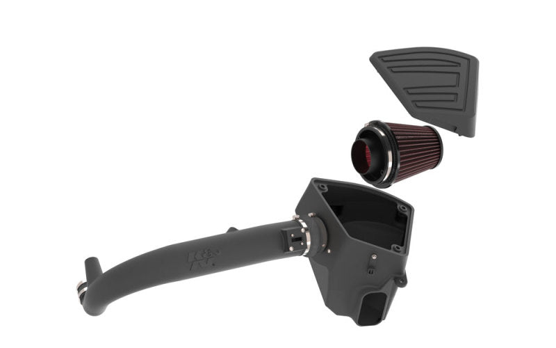 K&N 19-20 Chevrolet 1500 2.7L L4 F/I Aircharger Performance Intake System K&N 19-20 Chevrolet 1500 2.7L L4 F/I Aircharger Performance Intake System