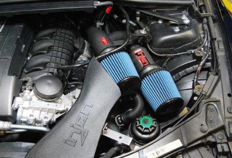 Injen 07-09 335i E92 / 08-09 135i E82 3.0L L6 Twin intake Wrinkle Black Short Ram Intake Injen 07-09 335i E92 / 08-09 135i E82 3.0L L6 Twin intake Wrinkle Black Short Ram Intake