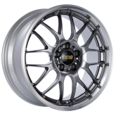 BBS RS-GT 19x9.5 5x112 ET38 Diamond Black Center Diamond Cut Lip Wheel -82mm PFS/Clip Required