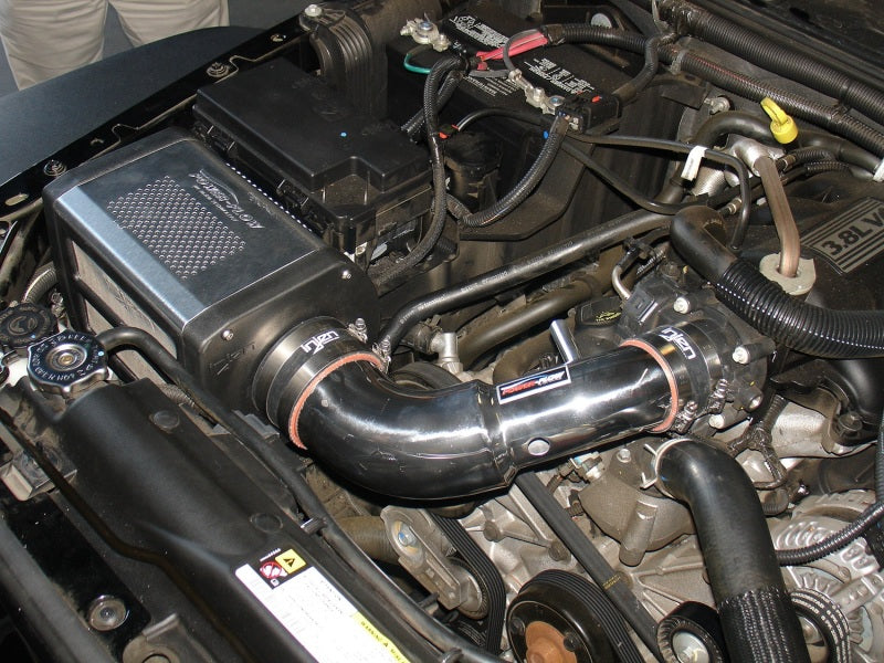 Injen 07-09 Wrangler 3.8L V6 w/ Box Wrinkle Black Power-Flow Air Intake System Injen 07-09 Wrangler 3.8L V6 w/ Box Wrinkle Black Power-Flow Air Intake System