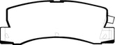 EBC 90-91 Lexus ES250 2.5 Redstuff Rear Brake Pads