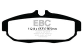 EBC 12 Ford Mustang 5.8 Supercharged (GT500) Shelby Yellowstuff Rear Brake Pads