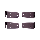 Rugged Ridge 76-86 Jeep CJ Black Door Hinge Kit