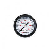 Grams Performance Universal 0-120 PSI Fuel Pressure Guage - White Face