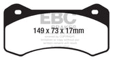 EBC Brakes Yellowstuff Performance Brake Pads