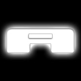 ORACLE Lighting Universal Illuminated LED Letter Badges - Matte White Surface Finish - A
