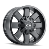 ION Type 141 18x9 / 8x165.1 BP / 18mm Offset / 125.2mm Hub Satin Black Wheel