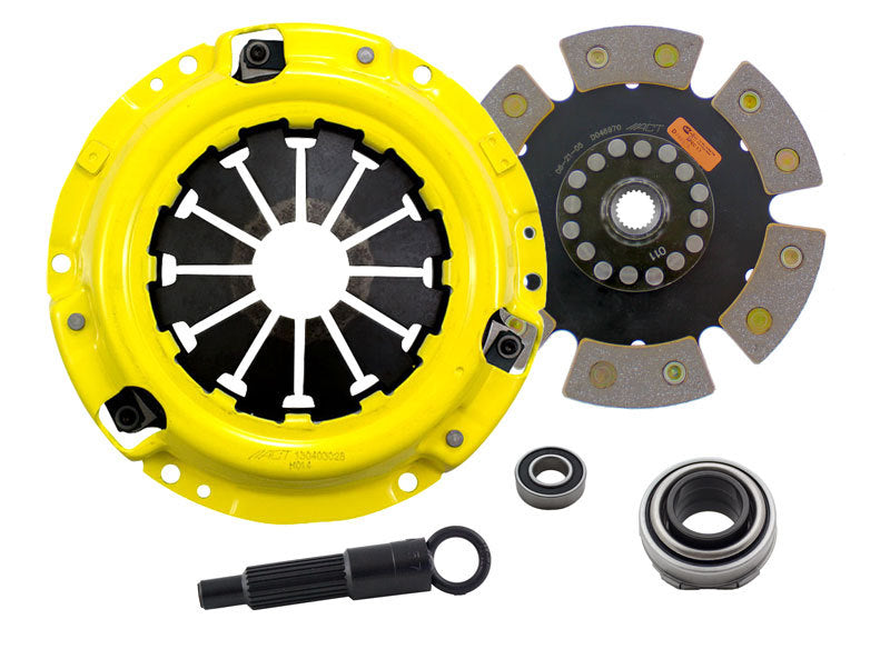 ACT 1988 Honda Civic HD/Race Rigid 6 Pad Clutch Kit ACT 1988 Honda Civic HD/Race Rigid 6 Pad Clutch Kit