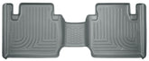 Husky Liners 12-15 Toyota Tacoma Extended Cab WeatherBeater Second Row Grey Floor Liners