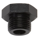 Russell Performance -8 AN Straight Thread Plug (Black)