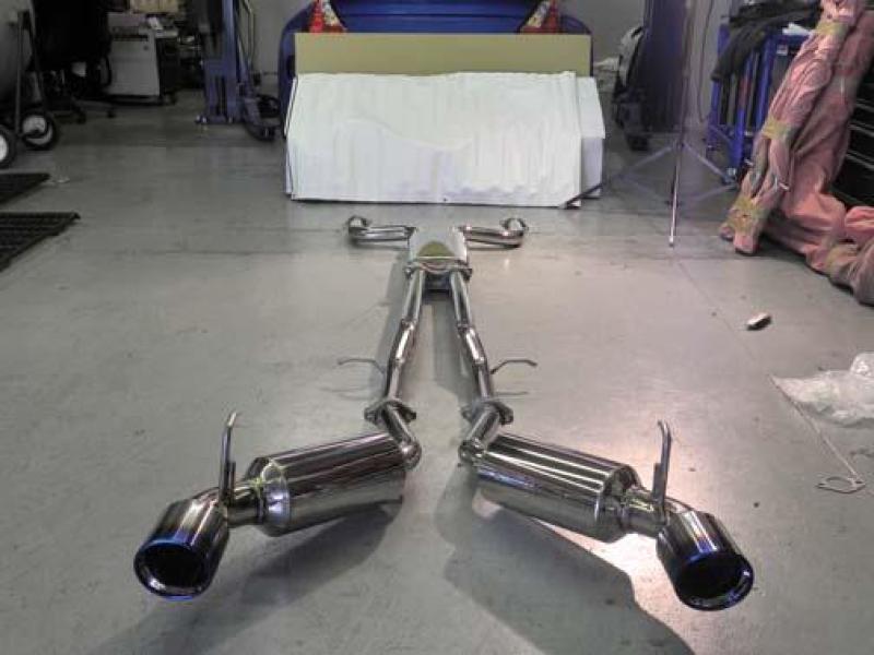 Injen 09-20 Nissan 370Z Dual 60mm SS Cat-Back Exhaust w/ Built In Resonated X-Pipe Injen 09-20 Nissan 370Z Dual 60mm SS Cat-Back Exhaust w/ Built In Resonated X-Pipe
