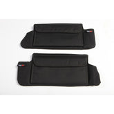 Rugged Ridge Sun Visor Organizers Black 07-09 Jeep Wrangler JK