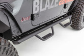 Go Rhino 20-20 Jeep Gladiator JT Dominator Extreme D2 SideSteps - Cab Length - Tex Blk