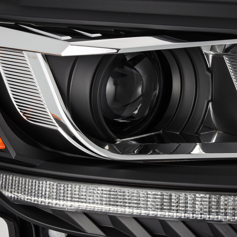 AlphaRex 2019+ Ford Ranger PRO-Series Proj Headlights Plank Style Black w/Seq Signal/DRL AlphaRex 2019+ Ford Ranger PRO-Series Proj Headlights Plank Style Black w/Seq Signal/DRL