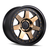 Mayhem 8300 Prodigy 18x9 / 8x170 BP / 0mm Offset / 130.8mm Hub Matte Black w/ Bronze Tint Wheel