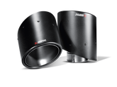 Akrapovic 08-14 Mitsubishi Lancer Evolution Tail Pipe Set (Carbon)