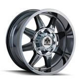 Mayhem 8100 Monstir 20x10 / 6x135 BP / -12mm Offset / 106mm Hub Chrome Wheel