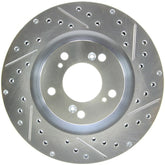StopTech Select Sport 2000-2009 Honda S2000 Slotted and Drilled Left Front Brake Rotor