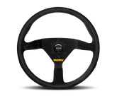 Momo MOD78 Steering Wheel 320 mm - Black Leather/Black Spokes