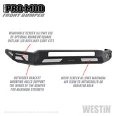 Westin 2011-2016 Ford F-250/350/450/550 Super Duty Pro-Mod Front Bumper