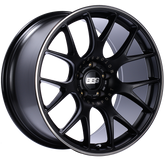 BBS CH-R 20x10.5 5x115 ET25 CB71.4 Satin Black Polished Rim Protector Wheel