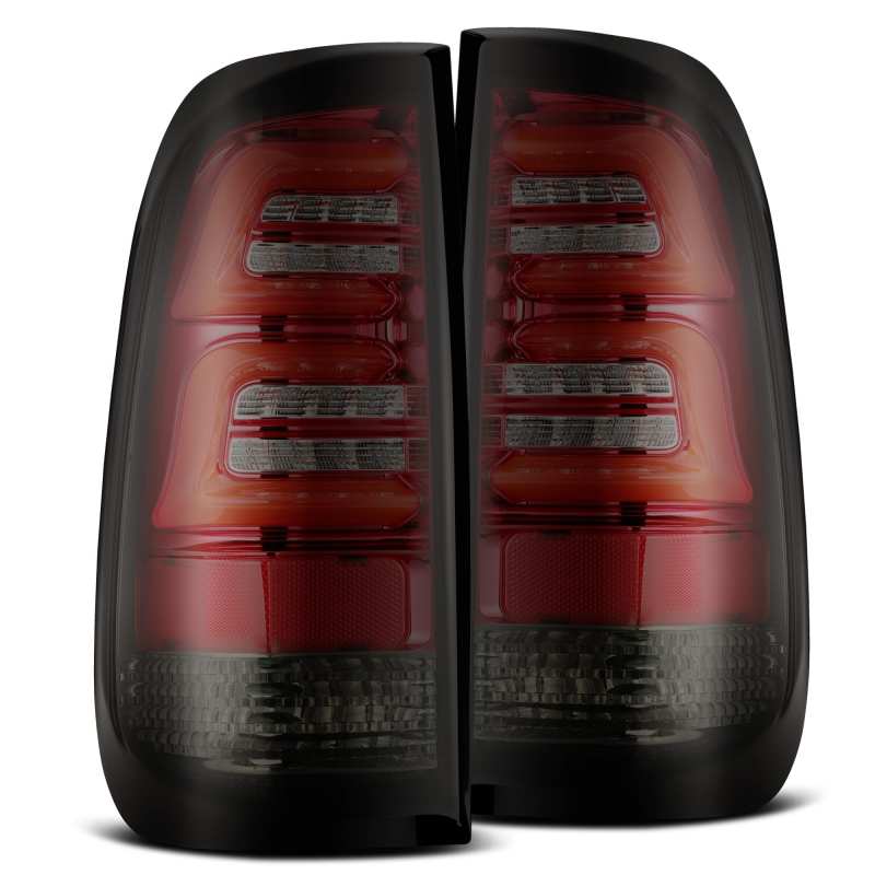 AlphaRex 97-03 Ford F-150 (Excl 4 Door SuperCrew Cab) PRO-Series LED Tail Lights Red Smoke AlphaRex 97-03 Ford F-150 (Excl 4 Door SuperCrew Cab) PRO-Series LED Tail Lights Red Smoke