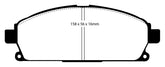 EBC 03-06 Acura MDX 3.5 Yellowstuff Front Brake Pads
