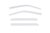 AVS 20-22 Ford F-150 (Incl. Raptor) Supercrew Low Profile Color Match Ventvisors 4pc - Oxford White