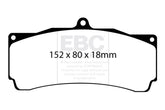 EBC Brakes Orangestuff Full Race Brake Pads
