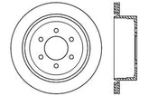 StopTech 04-09 Ford F150 2WD / 04-09 F150 4WD Drilled Left Rear Rotor