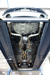 Carven 15-20 Dodge Charger SRT 6.2/6.4L Cat-Back w/ 5in Tips- Polished