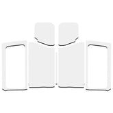 DEI 18-23 Jeep Wrangler JL 2-Door Boom Mat Complete Headliner Kit - 7 Piece - Gray