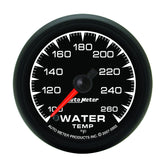 Autometer ES 52.4mm 100-260 deg. F Water Temprature Gauge