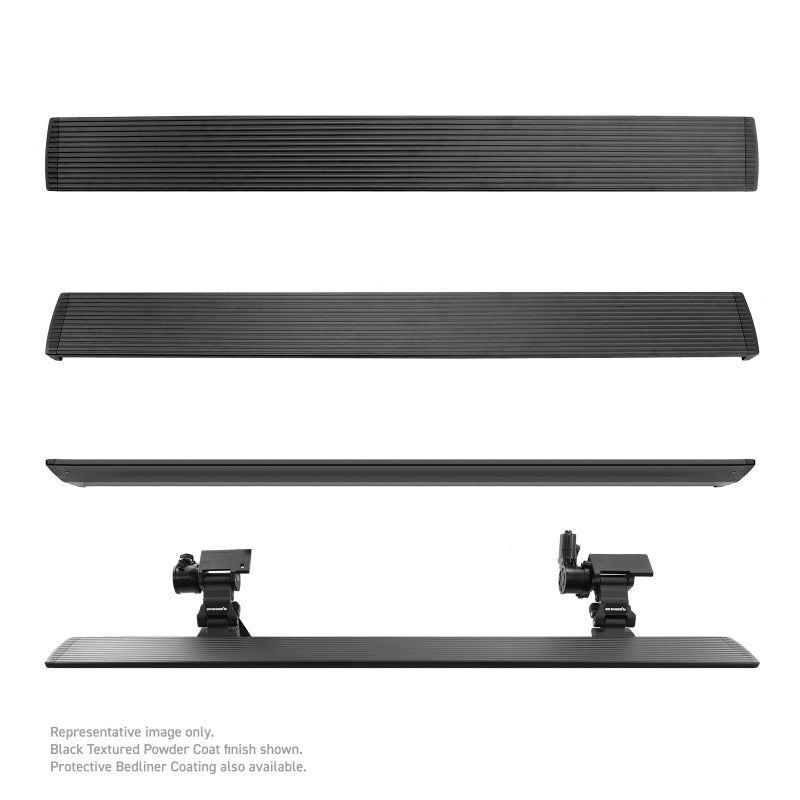 Go Rhino 13-18 Mercedes-Benz Sprinter 2500/3500 Van 3dr E-BOARD E1 Running Board Kit - Bedliner Coat Go Rhino 13-18 Mercedes-Benz Sprinter 2500/3500 Van 3dr E-BOARD E1 Running Board Kit - Bedliner Coat