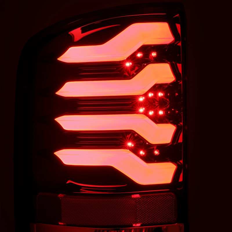 AlphaRex 14-18 Chevrolet Silverado 1500 PRO-Series LED Tail Lights Jet Black AlphaRex 14-18 Chevrolet Silverado 1500 PRO-Series LED Tail Lights Jet Black