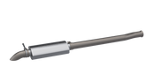 QTP 2018 Jeep Wrangler JL 304SS AR3 Crawler Exhaust w/Turn Down Exit