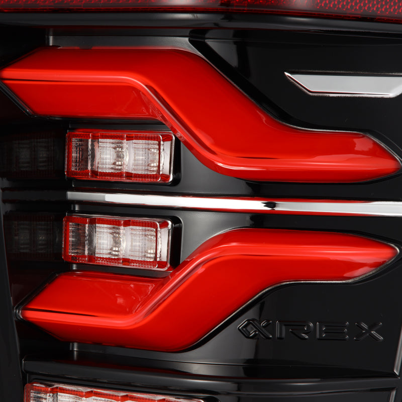 AlphaRex 16-21 Toyota Tacoma LUXX LED Taillights Blk/Red w/Activ Light/Seq Signal AlphaRex 16-21 Toyota Tacoma LUXX LED Taillights Blk/Red w/Activ Light/Seq Signal