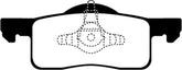 EBC 02-06 Ford Expedition 4.6 2WD Yellowstuff Rear Brake Pads