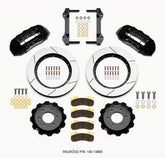 Wilwood TX6R Front Kit 15.50in Black 2010-Up Ford F150 (6 lug)