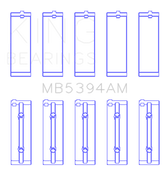 King Toyota Scion XA/XB 1NZFE (Size STD) Bi-Metal Aluminum Main Bearing Set