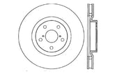 StopTech 5/93-98 Toyota Supra Turbo Right Front Slotted & Drilled Rotor