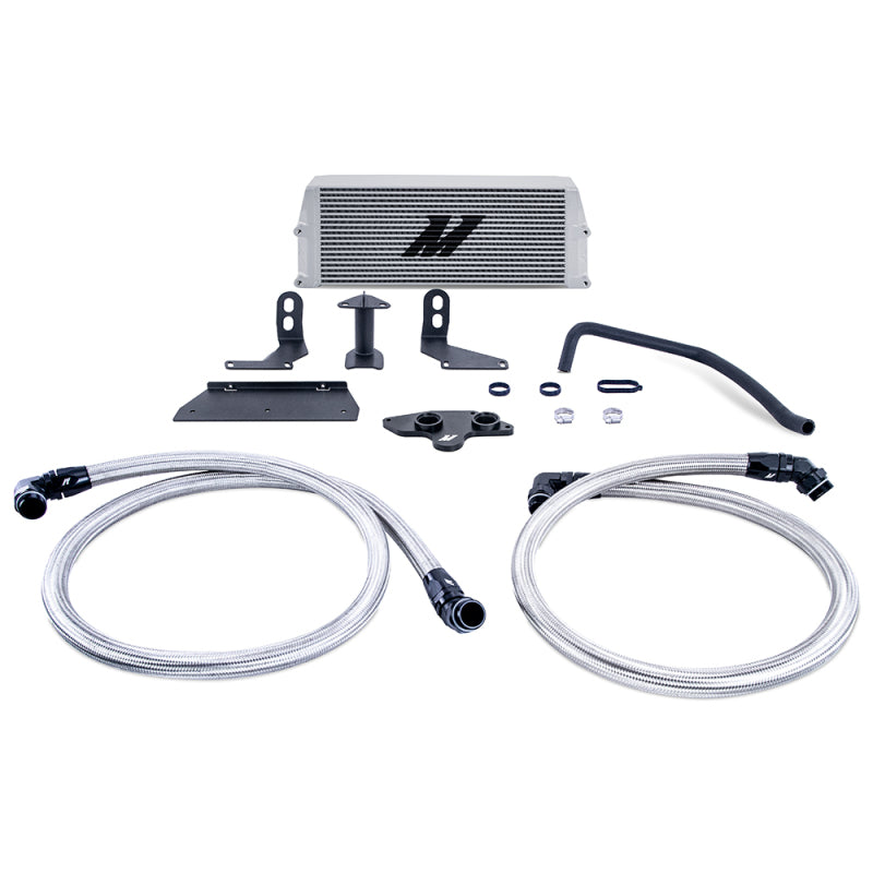 Mishimoto 11-19 Ford 6.7L Powerstroke Performance Oil Cooler Kit - Silver Mishimoto 11-19 Ford 6.7L Powerstroke Performance Oil Cooler Kit - Silver