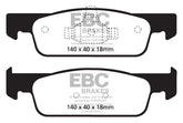 EBC 2016-2017 Smart Fortwo 0.9L Turbo Greenstuff Front Brake Pads