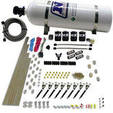 Nitrous Express 8 Cyl VXL Direct Port 4 Solenoids Nitrous Kit (200-500HP) w/15lb Bottle