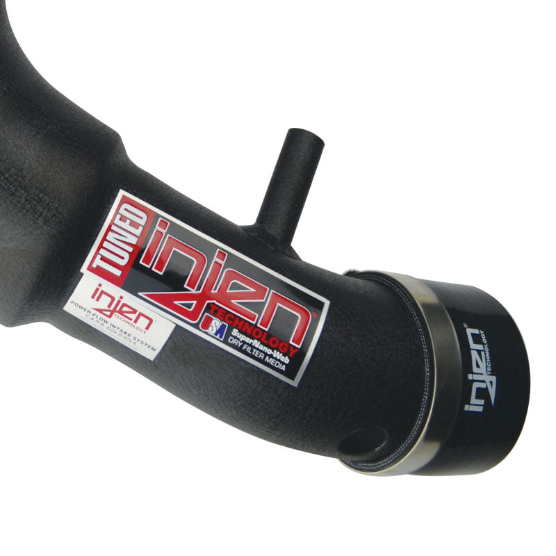Injen 07-09 Wrangler 3.8L V6 w/ Box Wrinkle Black Power-Flow Air Intake System Injen 07-09 Wrangler 3.8L V6 w/ Box Wrinkle Black Power-Flow Air Intake System