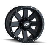 ION Type 134 18x9 / 5x139.7 BP / 18mm Offset / 108mm Hub Matte Black/Black Beadlock Wheel