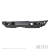 Westin 18-19 Jeep Wrangler JL WJ2 Rear Bumper w/ Sensors (Excl. Wrangler JK) - Textured Black