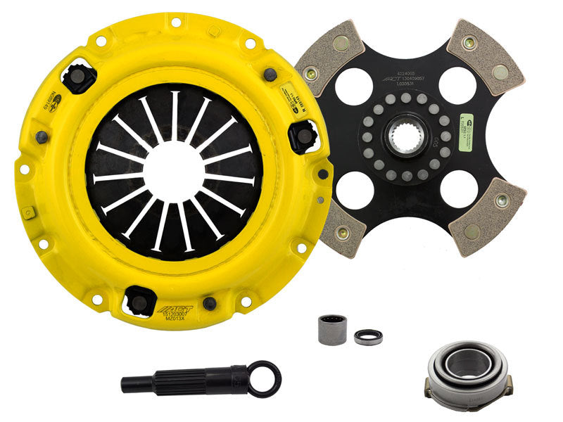 ACT 1987 Mazda RX-7 XT/Race Rigid 4 Pad Clutch Kit ACT 1987 Mazda RX-7 XT/Race Rigid 4 Pad Clutch Kit
